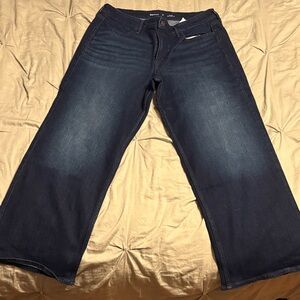 Old Navy Dark Blue Flare Jeans